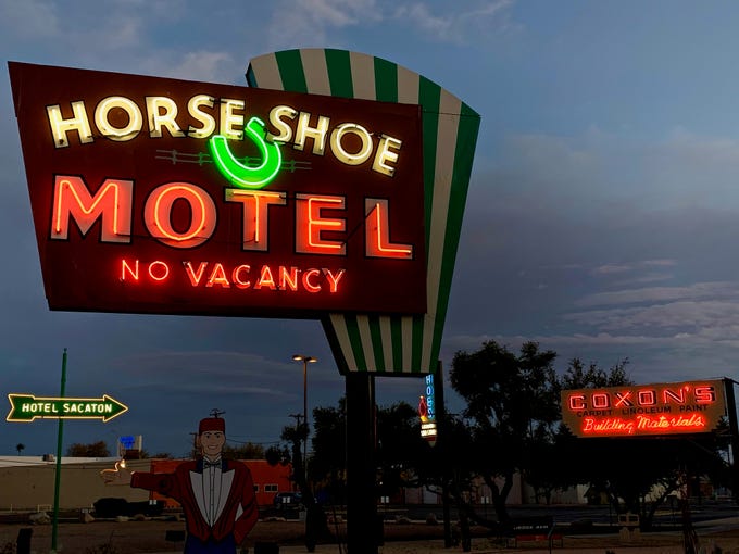 When stay at home ends: This Arizona neon sign park glows nightly. Here's how to see it